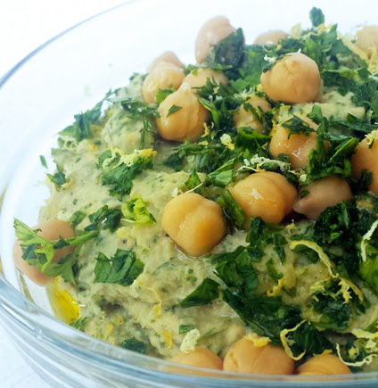 Humus mit Tehina